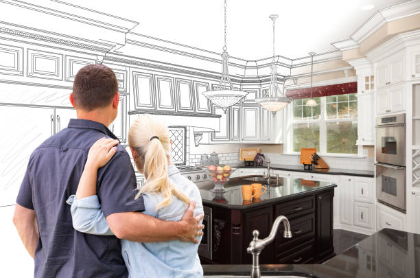 Professional Kitchen Remodeling technician working in Ashton, MD